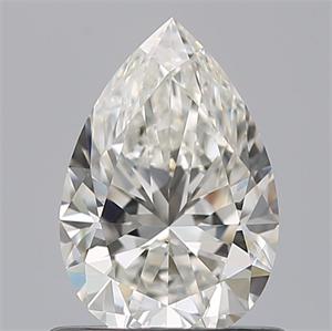 Foto Diamante Natural 0.71 quilates, De pera , Color G, claridad VS2 y certificado GIA de