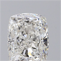 Natural Diamond 0.71 Carats, Cushion with  Cut, G Color, VS2 Clarity and Certified by GIA