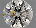 Diamante Natural 0.71 quilates, Redondo , Color I, claridad VVS1 y certificado IGI