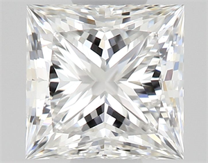 Foto Diamante Natural 0.51 quilates, Princesa , Color F, claridad VVS1 y certificado GIA de