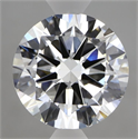 Del inventario de diamantes de laboratorio, 2.70 quilates, Redondo , Color F, claridad VVS2 y certificado IGI
