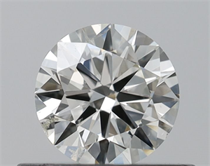 Picture of Natural Diamond 0.40 Carats, Round with Excellent Cut, H Color, SI2 Clarity and Certified by IGI