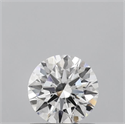 Del inventario de diamantes de laboratorio, 0.72 quilates, Redondo , Color E, claridad VS2 y certificado IGI