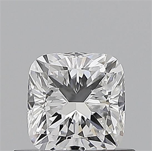 Picture of Natural Diamond 0.54 Carats, Cushion with  Cut, D Color, VVS1 Clarity and Certified by GIA