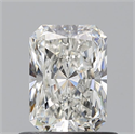 Natural Diamond 0.82 Carats, Radiant with  Cut, H Color, VVS2 Clarity and Certified by GIA