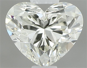 Picture of Natural Diamond 0.50 Carats, Heart with  Cut, J Color, VS1 Clarity and Certified by IGI