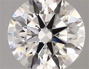 Picture of Lab Grown Diamond 1.38 Carats, Round with Ideal Cut, D Color, VVS2 Clarity and Certified by IGI