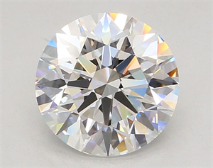 Picture of Lab Grown Diamond 3.04 Carats, Round with Ideal Cut, E Color, VVS2 Clarity and Certified by IGI