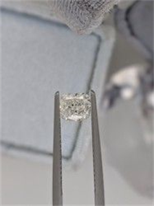 Foto Diamante Natural 0.96 quilates, Del cojín , Color G, claridad SI2 y certificado GIA de