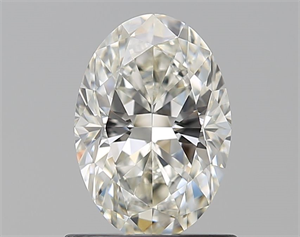 Picture of Natural Diamond 0.90 Carats, Oval with  Cut, I Color, VS1 Clarity and Certified by GIA