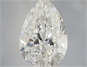 Diamante Natural 0.40 quilates, De pera , Color G, claridad VS1 y certificado IGI
