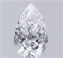 Natural Diamond 0.52 Carats, Pear with  Cut, E Color, VS1 Clarity and Certified by GIA