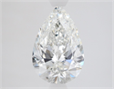 Diamante Natural 1.50 quilates, De pera , Color F, claridad VS2 y certificado GIA