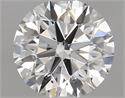 Natural Diamond 0.60 Carats, Round with Excellent Cut, G Color, SI2 Clarity and Certified by GIA