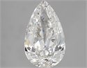 Diamante Natural 1.70 quilates, De pera , Color G, claridad SI2 y certificado GIA