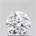 Lab Grown Diamond 0.81 Carats, Round with Ideal Cut, D Color, VVS1 Clarity and Certified by IGI