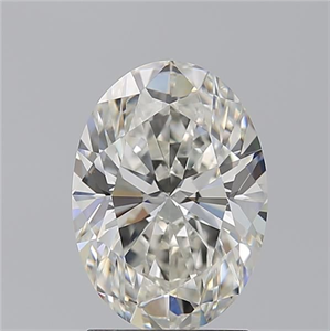 Picture of Natural Diamond 2.22 Carats, Oval with  Cut, H Color, VS2 Clarity and Certified by GIA