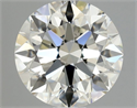 Diamante Natural 0.78 quilates, Redondo , Color K, claridad VVS1 y certificado GIA