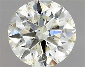 Picture of Natural Diamond 1.30 Carats, Round with Excellent Cut, M Color, SI2 Clarity and Certified by HRD