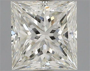 Picture of Natural Diamond 1.00 Carats, Princess with  Cut, K Color, VS2 Clarity and Certified by GIA