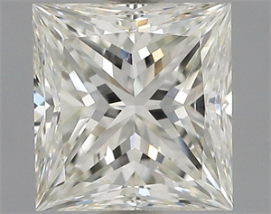 Picture of Natural Diamond 1.00 Carats, Princess with  Cut, K Color, VS2 Clarity and Certified by GIA