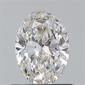 Picture of Natural Diamond 0.70 Carats, Oval with  Cut, F Color, VS2 Clarity and Certified by GIA