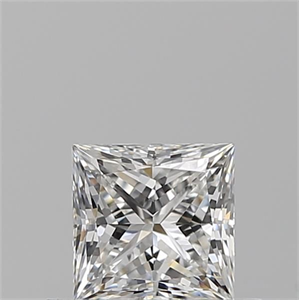 Foto Diamante Natural 0.53 quilates, Princesa , Color E, claridad VVS1 y certificado GIA de