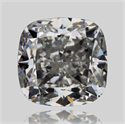 Natural Diamond 1.01 Carats, Cushion with  Cut, G Color, SI1 Clarity and Certified by GIA