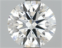 Lab Grown Diamond 1.52 Carats, Round with Ideal Cut, E Color, VVS1 Clarity and Certified by IGI