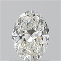 Natural Diamond 0.70 Carats, Oval with  Cut, G Color, VS1 Clarity and Certified by GIA