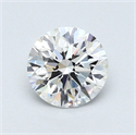 Natural Diamond 0.76 Carats, Round with Very Good Cut, D Color, VVS1 Clarity and Certified by GIA