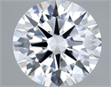 Lab Grown Diamond 3.53 Carats, Round with Excellent Cut, D Color, VS1 Clarity and Certified by GIA
