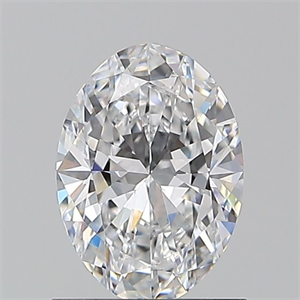 Picture of Natural Diamond 0.90 Carats, Oval with  Cut, D Color, VVS1 Clarity and Certified by GIA
