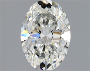 Picture of Natural Diamond 0.91 Carats, Oval with  Cut, H Color, VS2 Clarity and Certified by GIA