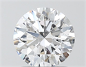 Lab Grown Diamond 1.59 Carats, Round with Ideal Cut, D Color, VS1 Clarity and Certified by IGI