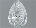 Natural Diamond 1.00 Carats, Pear with  Cut, F Color, SI1 Clarity and Certified by IGI