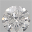 Natural Diamond 0.40 Carats, Round with Very Good Cut, F Color, I1 Clarity and Certified by GIA
