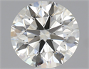 Natural Diamond 1.20 Carats, Round with Excellent Cut, I Color, VVS1 Clarity and Certified by IGI
