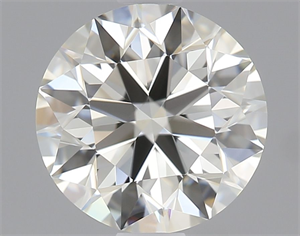 Picture of Natural Diamond 1.20 Carats, Round with Excellent Cut, I Color, VVS1 Clarity and Certified by IGI