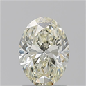 Diamante Natural 1.30 quilates, Ovalado , Color M, claridad VVS1 y certificado GIA