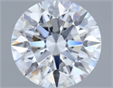 Del inventario de diamantes de laboratorio, 2.02 quilates, Redondo , Color D, claridad VVS2 y certificado IGI