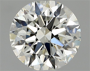 Picture of Natural Diamond 0.85 Carats, Round with Excellent Cut, I Color, VS1 Clarity and Certified by GIA