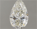 Diamante Natural 0.33 quilates, De pera , Color K, claridad VS1 y certificado GIA