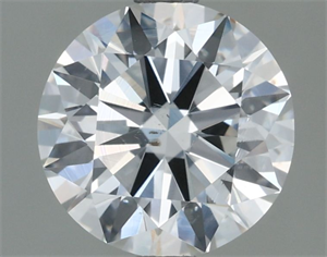 Foto Diamante Natural 1.50 quilates, Redondo , Color H, claridad SI1 y certificado GIA de