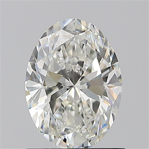 Foto Diamante Natural 1.00 quilates, Ovalado , Color H, claridad VS2 y certificado GIA de