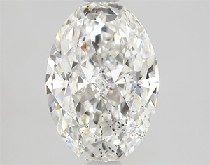 Picture of Natural Diamond 1.42 Carats, Oval with  Cut, G Color, SI2 Clarity and Certified by GIA