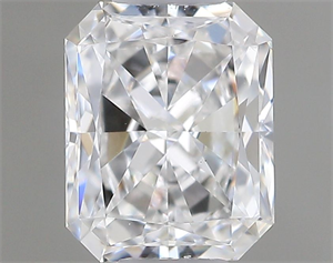Picture of Natural Diamond 0.50 Carats, Radiant with  Cut, F Color, VS1 Clarity and Certified by GIA