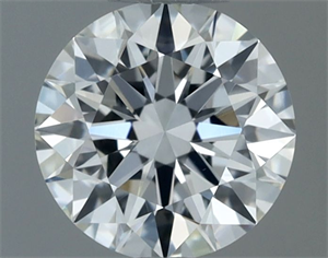 Foto Diamante Natural 0.53 quilates, Redondo , Color H, claridad VS1 y certificado GIA de