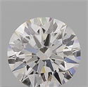 Natural Diamond 0.41 Carats, Round with Excellent Cut, G Color, IF Clarity and Certified by GIA
