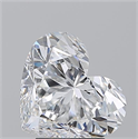 Natural Diamond 3.02 Carats, Heart with  Cut, E Color, VVS1 Clarity and Certified by GIA